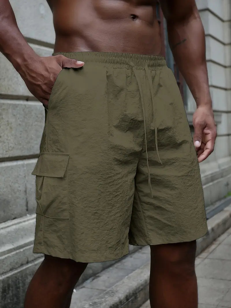 Lentivo™️| Pantaloni corti traspiranti con vita elastica