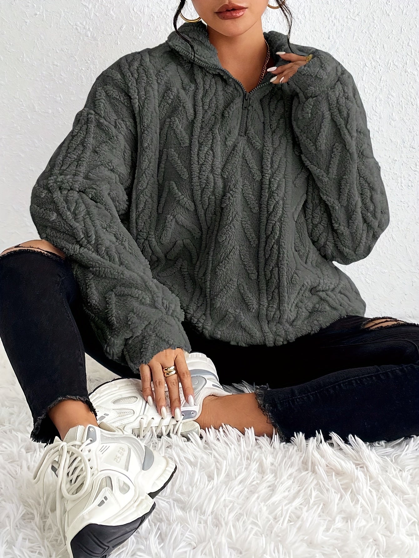 Lentivo™️| Fleece Trui
