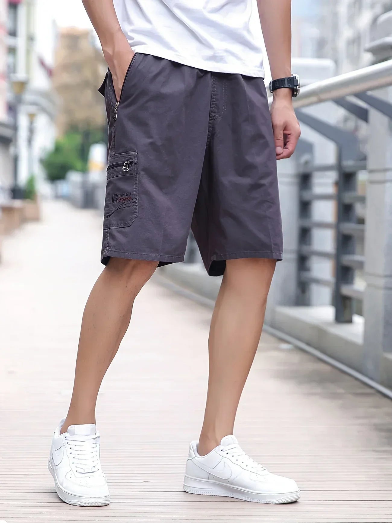 Lentivo™️| Pantaloni cargo corti leggeri con tasche