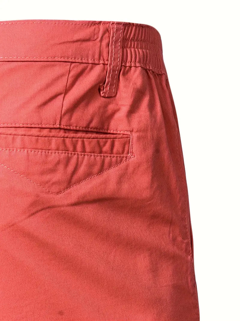 Lentivo™️|  Pantaloni corti in cotone con tasche