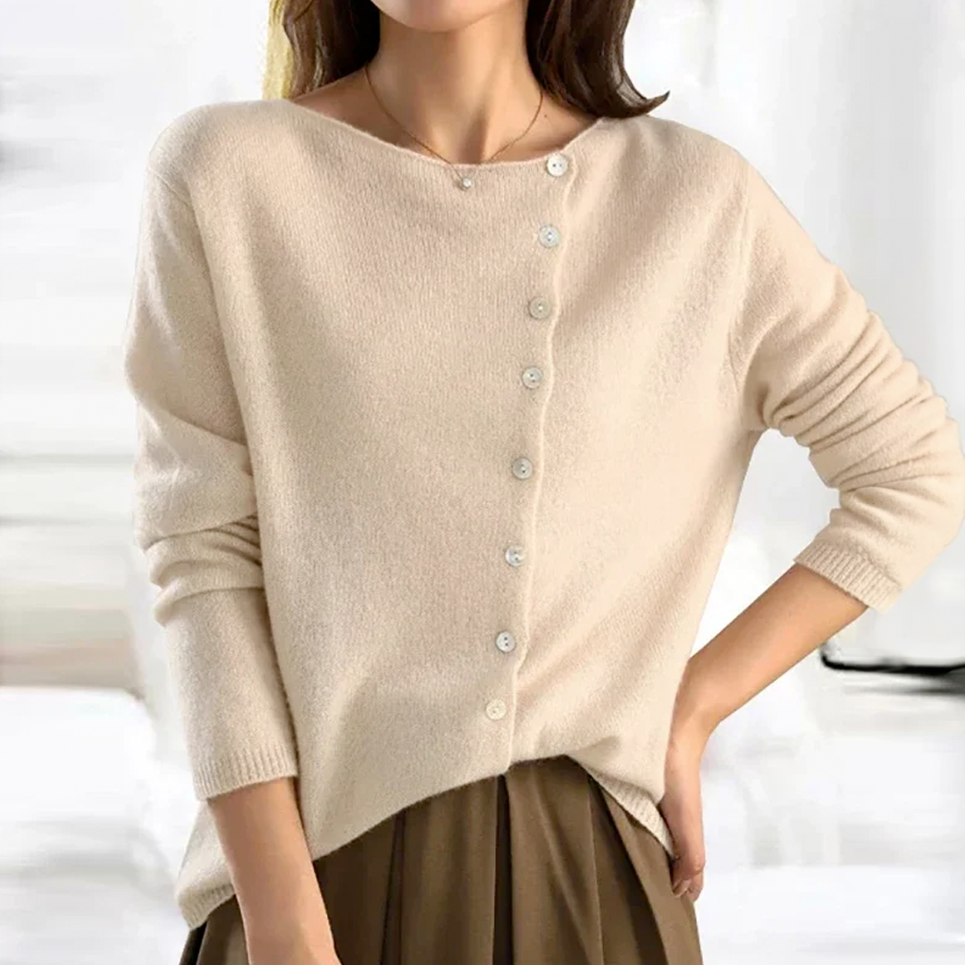Savrani™ | Cardigan classico in maglia con bottoni