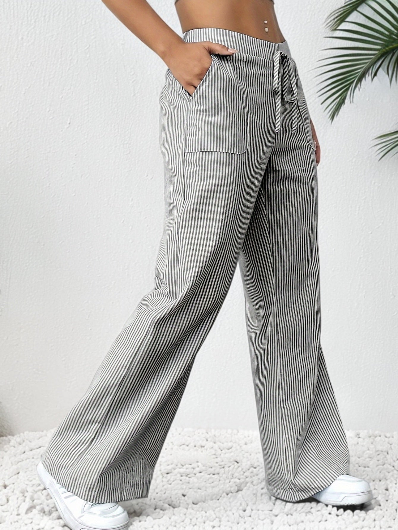 Gulia™ | Casual Dames Zomerbroek met Wijde Pijpen