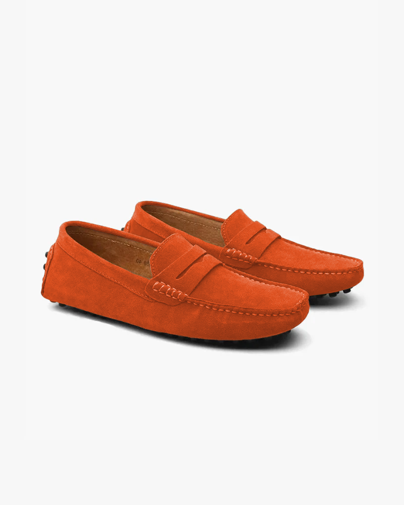 Lentivo™| Suede Driver Loafers