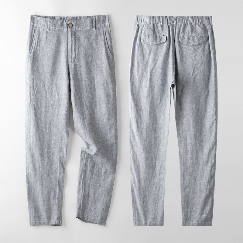 Riviera - Linnen Tailored Fit Chino's
