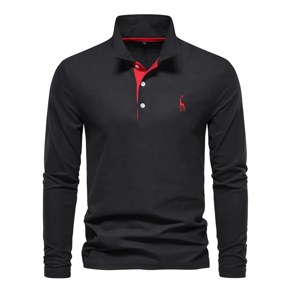 Laluna® | Polo met Lange Mouwen