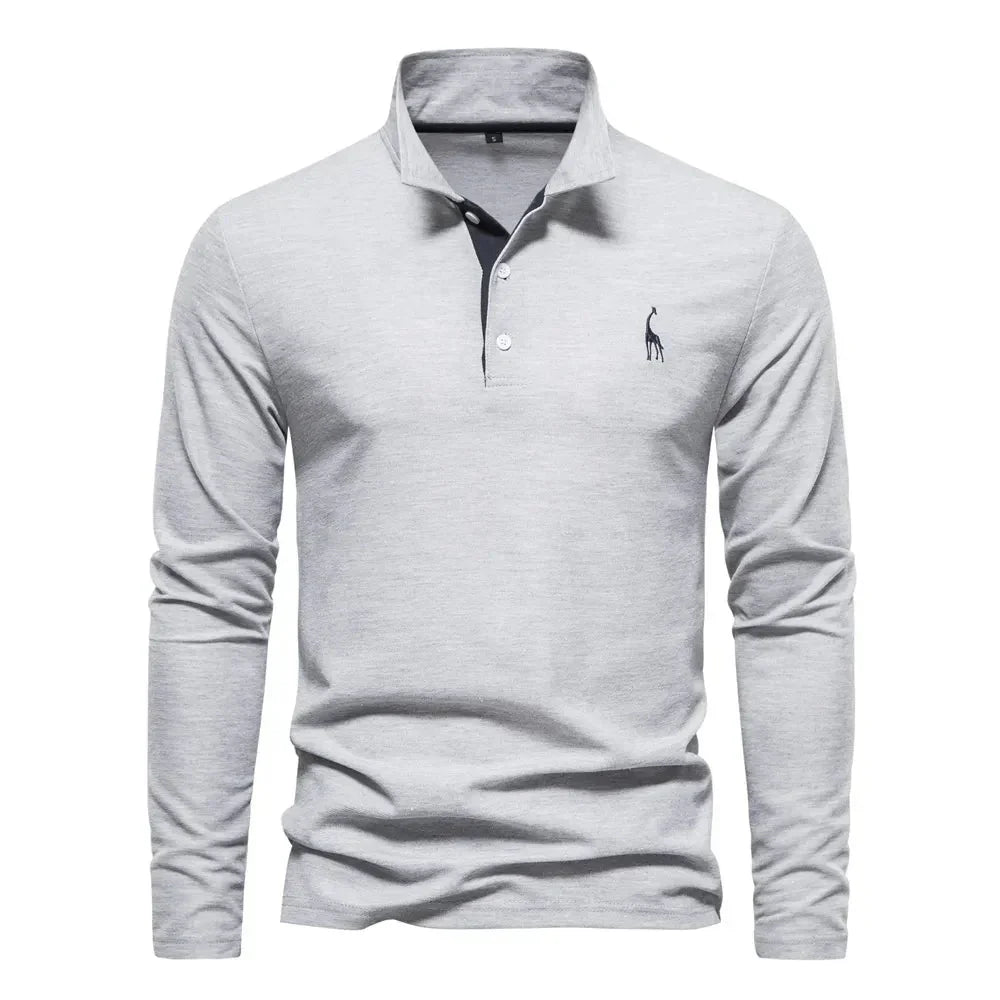 Laluna® | Polo met Lange Mouwen