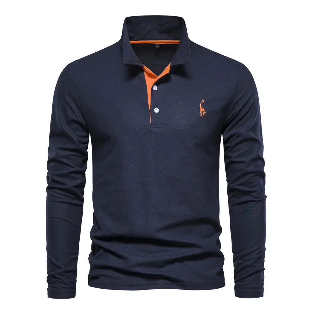 Laluna® | Polo met Lange Mouwen