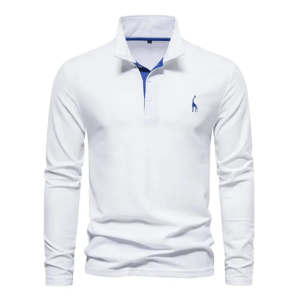 Laluna® | Polo met Lange Mouwen