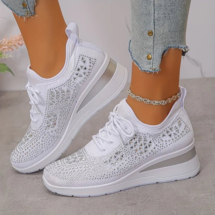 Lentivo™️| Orthopedische sneakers met glinsterende steentjes