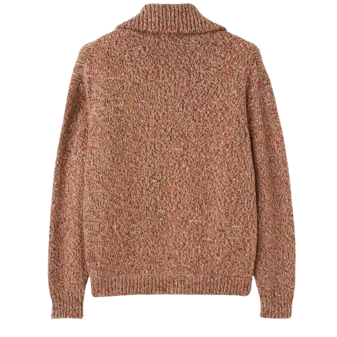 Lentivo™️| Bomber con zip in lana d’alpaca